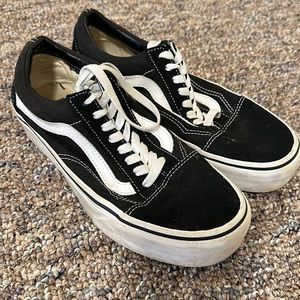 Women’s platform old skool Vans